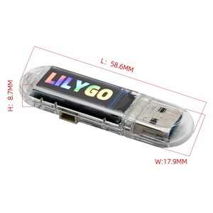 LILYGO TTGO T-Dongle-S3 ESP32-S3 WiFi Bluetoothモジュール0.96インチIPS LCDディスプレイ16MBフラッシュTFカード開発ボードおよびキット - Product Image 5