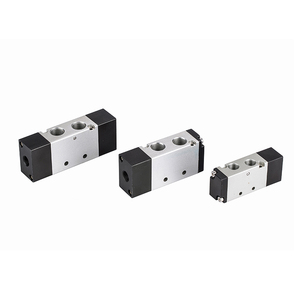 4A serisi 5/2 yollu 4A320-10 alüminyum alaşım tek çift kontrol Solenoid vana pnömatik parçalar standart tip havalandırma valfi - Product Image 1