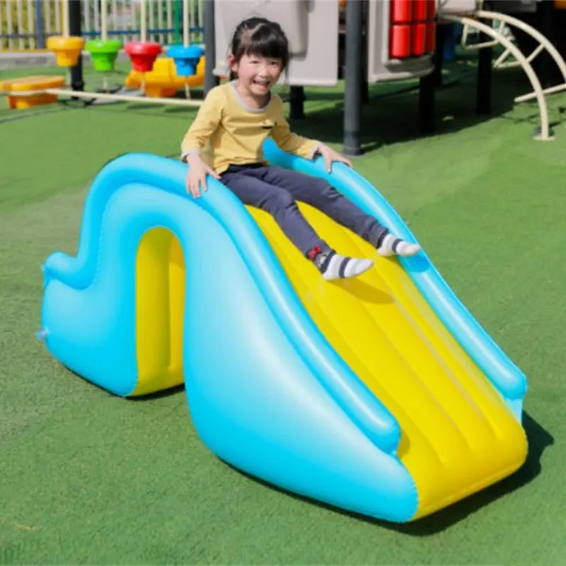 New Swimming Pool Indoor Inflatable Slides Kids Playground Toy Play Castle Pvc Mini Inflatable Water Slides For Children