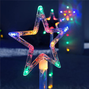 Hot Selling Factory Direct Wholesale Outdoor <strong>Led</strong> Christmas Tree Garden Pathway Solar Light Holiday Lighting