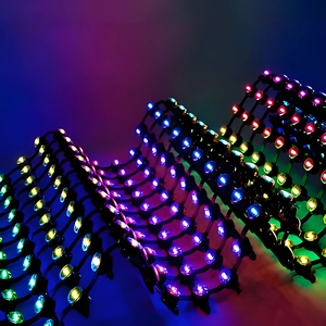 Полноцветный RGB Светодиодный точечный пиксельный программируемый Ip67 Водонепроницаемый светодиодный сетчатый экран 25 мм для внутреннего и наружного использования - Product Image 4
