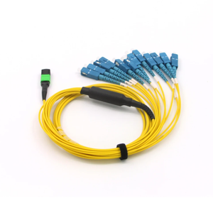 FTTH Network Data Center MPO Fanout Patchcord SM MM OM3 12C SC LC a MPO/MTP Cable de conexión de fibra óptica - Product Image 3