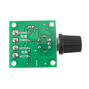 Miniatur-PWM-Drehzahl regler Gleichstrom motor 0 ~ 100% einstellbarer Antriebs modul eingang 2A DC 1,8-12V