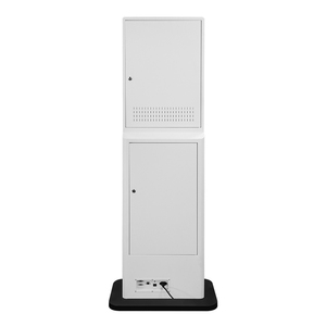 Yeni tasarım dokunmatik ekran yüksek kaliteli Robot özelleştirilmiş POS sistemi kendini hizmet Kiosk ekran rafları servis ekipmanları