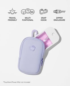 Neopren fermuarlı kese takılabilir moda aksesuar yapış kanca Pow küçük kese - Product Image 3