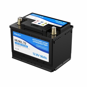 工厂大容量可定制12.8v 90Ah高启动电流汽车电池用于汽车升级二手车 - Product Image 1