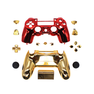 ABS cromado personalizado para mando de PS4, funda frontal y trasera cromada con juego de botones completos - Product Image 1