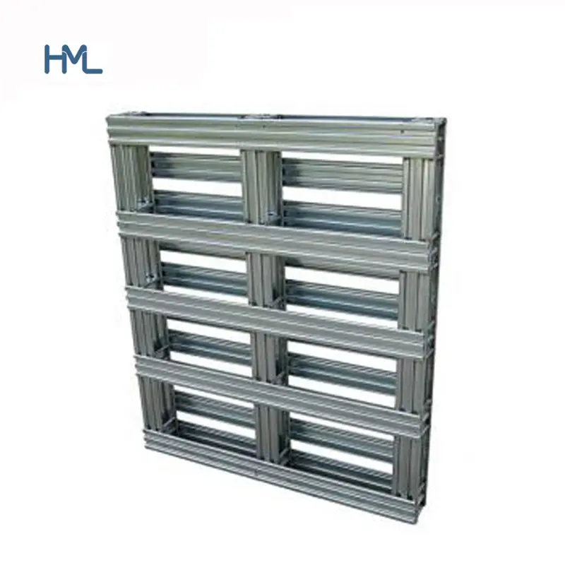 Heavy loading custom firewood metal stackable steel pallet for sale