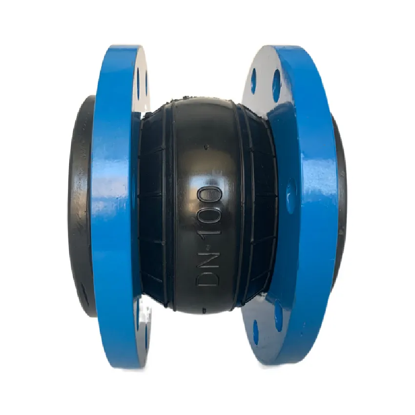 Jiufu Quick Delivery Soft Connection Single Sphere Galvanized Flange Rubber Expansion Joint/Flexible Rubber Joint