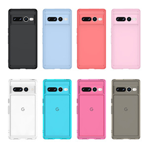 Klasik anti-sonbahar şeffaf çok boş kabuk yumuşak kabuk Google pixel7Pro için uygun - Product Image 2
