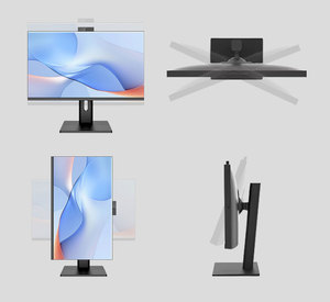Factory OEM/ODM 23.8 Inch Borderless All-in-one <strong>Computer</strong> Desktop AIO Win 11 I3 I5 I7 I9 Business Gaming Monoblock All in One PC - Product Image 4