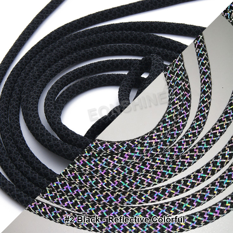 #2 Black- reflective colorful
