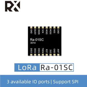 TZ Ra-01 Ra-01SC LoRa周波数モジュールSPIUARTインターフェイスLLCC68 433MHZ Wifiワイヤレス送信RFモジュール - Product Image 3