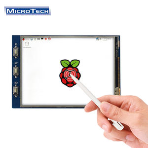1,44 "2,4" 2,8 "3,5" 4,0 "7,0" 10,1 "pulgadas Raspberry Pi LCD pantalla táctil resistiva USB adecuado para Raspberry Pi 4 Pi 3 - Product Image 1