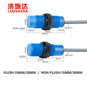 DC 24v Voltage <strong>Capacitive</strong> <strong>Sensor</strong> Plastic Steel Current IP67 Detection Long Sensing PNP NPN NC M30 Proximity Position <strong>Sensor</strong> - Product Image 2