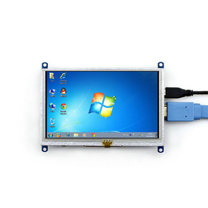 Lorida nuovo Display LCD H-DMI Raspberry Pi 5 4B 3B + 1080P 5 pollici Touch Screen resistivo Raspberry Pi - Product Image 2