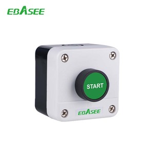 Scatola a 2 fori con pulsante verde da 22mm interruttore a pulsante di arresto di emergenza rosso - Product Image 5