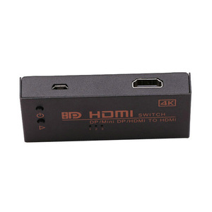Conmutador 3 en 1 HDMl con entrada Displayport HDMl Mini Displayport