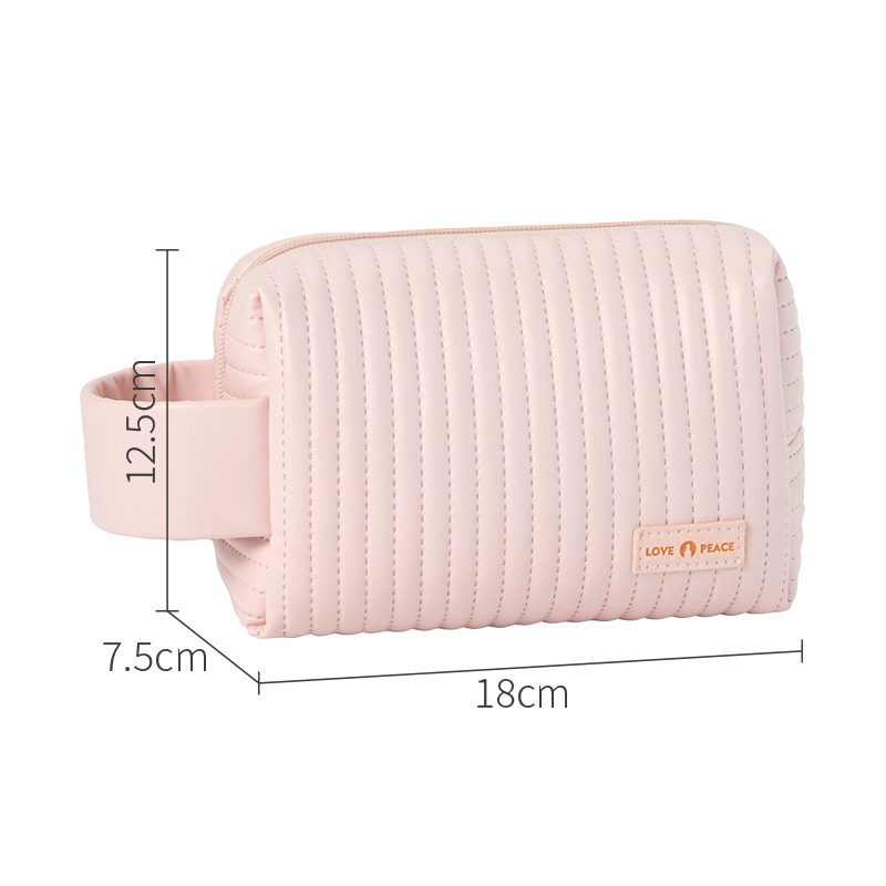 Star anise cake makeup bag cherry blossom pink