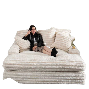 Atacado Pequeno Pacote Seccional Desossado Sofá-cama Comprimido Sofá para Villa Apartamento Uso Nenhuma Montagem Necessária - Product Image 3