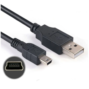 Onlyoa veri şarj kablosu 5Pin Mini B kablo USB 2.0 tip A erkek Mini USB kablosu GoPro PS3 denetleyici MP3 oyuncu dash kamera - Product Image 1