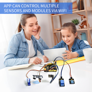 Keyestudio Kits Completos de IOT Starter Sensor para Arduino Electronic Kit Diy IOT Learning Kit