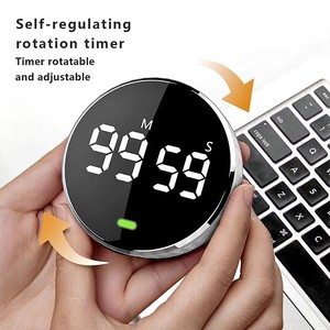 RTS fabbrica Timer cucina digitale conto alla rovescia magnetico Timer uovo per la cottura con funzione di luce costante per le aule tranquillo - Product Image 1