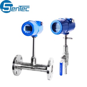 SENTEC FMM504 Stainless Steel Flange 4-20ma Rs485 <strong>Pulse</strong> <strong>Output</strong> air Mass Flow Sensors Thermal Mass Flow Meters - Product Image 5