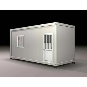 20ft taşınabilir prefabrik çelik cep ev apartman otel kullanımı için genişletilebilir kamp sığınak konteyner - Product Image 6