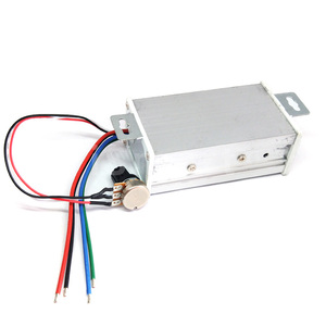 Controlador de velocidad del motor DC 29V 12V 24V 48V 60V 20A PWM controlador de velocidad del motor controlador regulador 20A 0-1200W corriente ajustable - Product Image 5