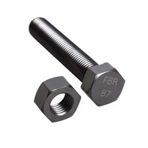 <strong>ASME</strong> <strong>B</strong> 18.2.2 and <strong>ASME</strong> <strong>B</strong> 18.2.1 Bolts and Nuts Manufacturer ASTM B7 PTFE Hex Nut and Hexagon Head Bolts - Product Image 1
