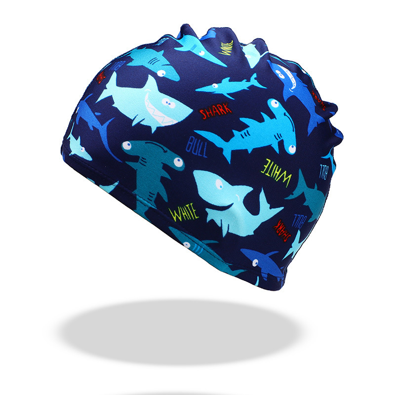 Bonnet en tissu requin bleu marine