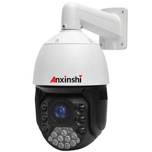 בית מתכת אנקינסי 30X 10 אינץ' 5MP IR <span class=keywords><strong>300</strong></span> מטר מצלמת PTZ רשת עם מעקב אנושי