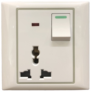 DN OEM Panel de interruptor inteligente Toma de corriente ABS/PC Plástico Multifunción Enchufe de 7 pines - Product Image 2