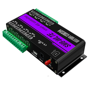 4G LTE FDD 2G GSM SMS Control remoto inteligente Controlador de relé de 8 canales ON/OFF Interruptor de salida de E/S SM8 Sensor de temperatura y humedad opcional - Product Image 3