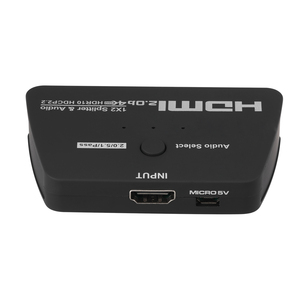 4Kx2K <strong>HDMI</strong> Audio Extractor + Optical TOSLINK SPDIF + 3.5mm Stereo Audio Extractor Converter <strong>HDMI</strong> Audio Splitter <strong>Hdmi</strong> - Product Image 2