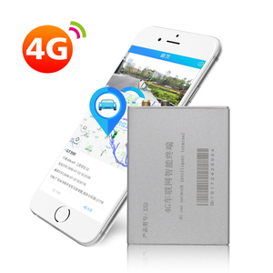 智能4g迷你全球定位系统跟踪器定位器模块，带空气标签防水远程断电紧急呼救功能，适用于自行车汽车跟踪电脑视图 - Product Image 1