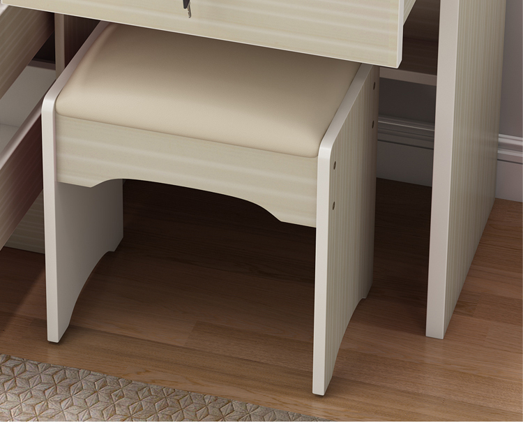 modern makeup table stool set
