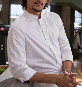 Customized Logo and Style Chef Coat <strong>Suit</strong> Men's High Quality <strong>Baking</strong> Uniforms Unisex two pcs Professional Kitchen &amp; bar Tops Set - Product Image 6