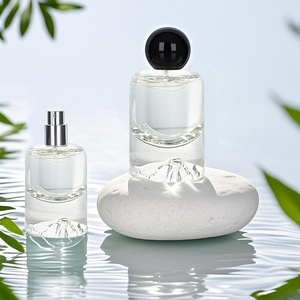 Ru Sao Cao Cấp Rõ Ràng Vòng Xi Lanh Uốn Núi Rỗng Cologne 30Ml 50Ml 100Ml Phun Bơm Lại Độc Đáo Nước Hoa Chai Thủy Tinh - Product Image 1