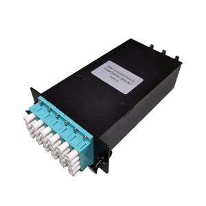 12 24 48 96 Port High Density Data Center MTP MPO Rack Mount Optical Fiber Optic <strong>Patch</strong> <strong>Panel</strong> <strong>with</strong> MPO Cassette <strong>Modules</strong> - Product Image 2