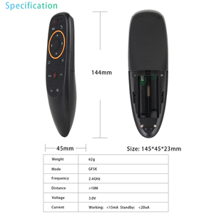G10 G10S 2.4G USB Receiver G10s with Gyro Sensing Mini Wireless Air Mouse Voice <strong>Remote</strong> Control Smart TV for Android TV BOX - Product Image 4