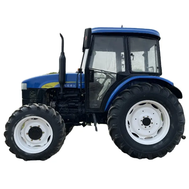used New holland agriculture tractors SNH704 NEW HOLLAND 704 farm tractor on import model