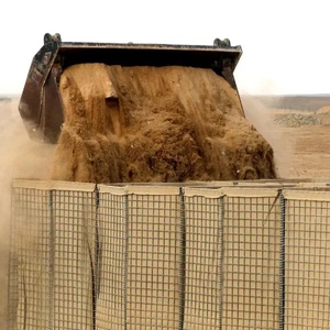 Chất lượng cao gabion hàng rào phòng thủ lỗ vuông Túi nổ cát tường pháo đài giữ lại dịch vụ xử lý Hàn tường - Product Image 1