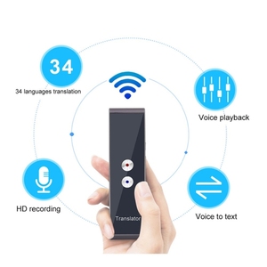 Pocket T830言語翻訳者双方向リアルタイムインターホン旅行を学ぶためのポータブル音声翻訳者 - Product Image 5
