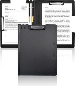 Thư mục | đôi kim loại thư mục có thể gập lại chất kết dính | với hộp đựng bút | Thích hợp cho văn phòng và trường học lớp học - Product Image 3