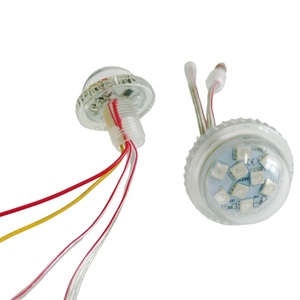Impermeabile dc24v 35mm <span class=keywords><strong>rgb</strong></span> <span class=keywords><strong>pixel</strong></span> programmabile punto <span class=keywords><strong>led</strong></span> luci di divertimento carnevale illuminazione