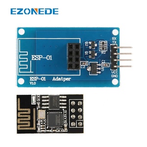 <span class=keywords><strong>ESP8266</strong></span> ESP-01 adattatore Wireless <span class=keywords><strong>WiFi</strong></span> seriale modulo 3.3V 5V ESP01 Breakout PCB adattatore compatibile per Ardu - Product Image 4