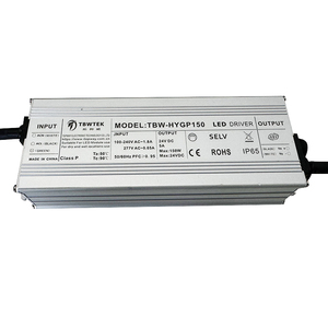DC电源系统12V 24V 36V 48v变压器发光二极管驱动输入100V 220V 240V 150W输出6.25A 4.16A 3.1A电源IP65 IP67