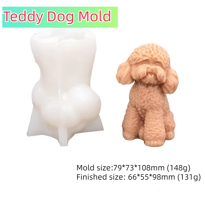 Moule pour chien en peluche